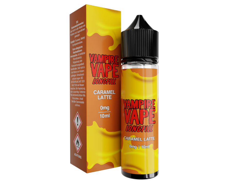 Vampire Vape - Dessert Collection - Caramel Latte - Longfill Aroma 10 ml