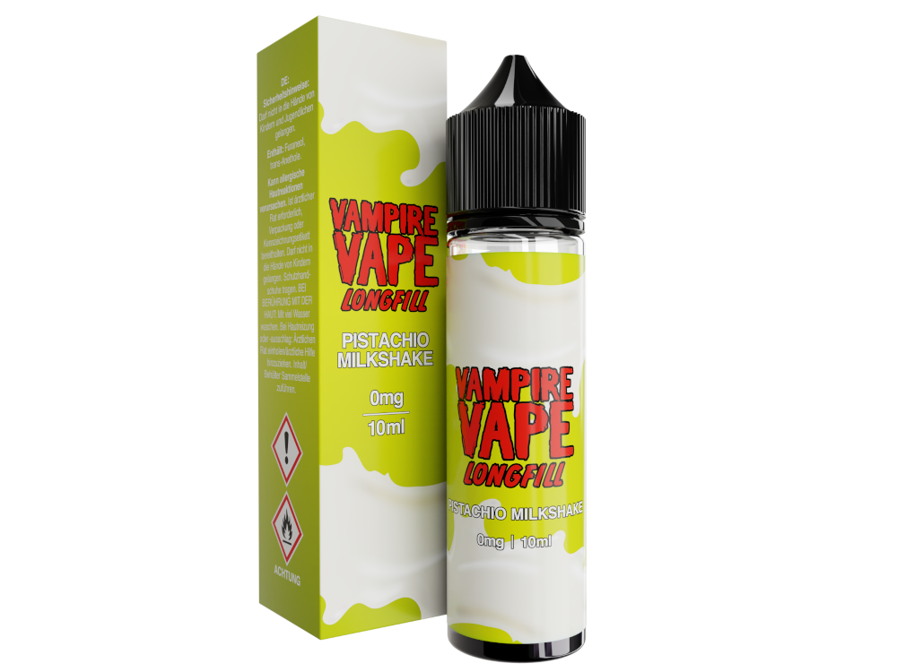 Vampire Vape - Dessert Collection - Pistachio Milkshake - Longfill Aroma 10 ml