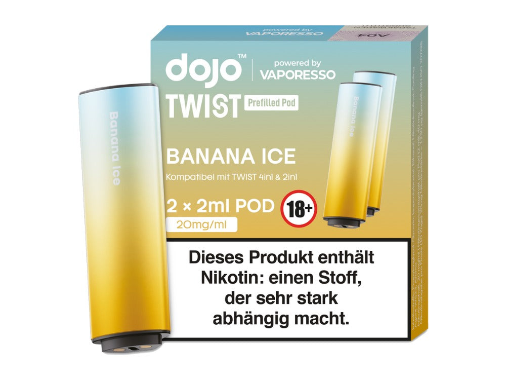 Vaporesso - Dojo - Twist Pods 20 mg/ml (2 Stück)
