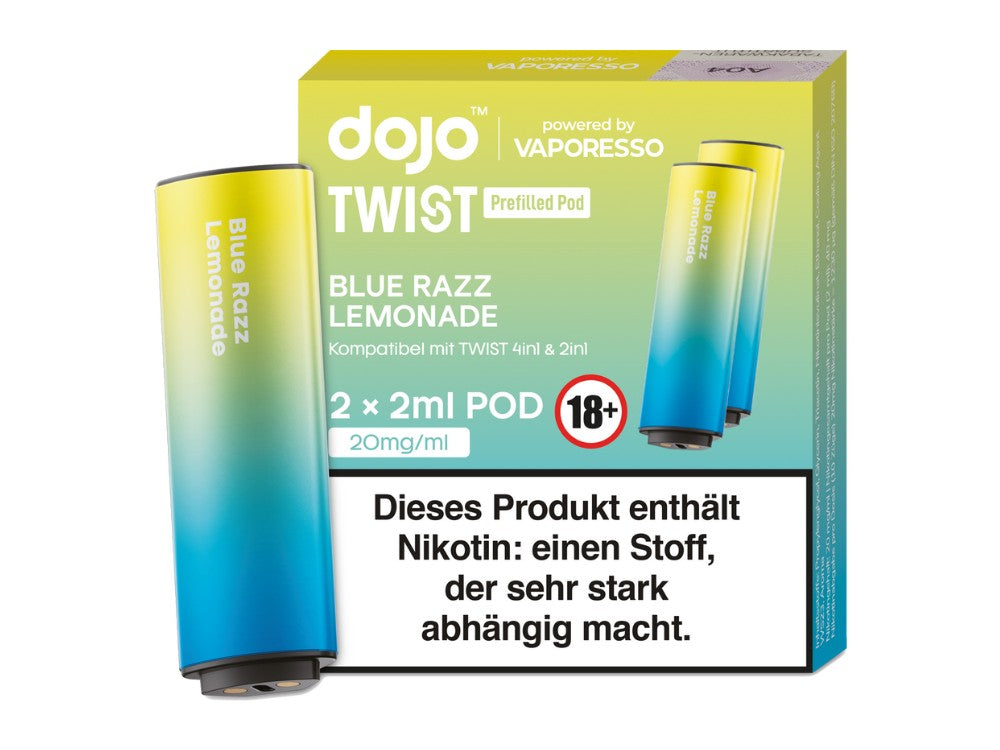 Vaporesso - Dojo - Twist Pods 20 mg/ml (2 Stück)