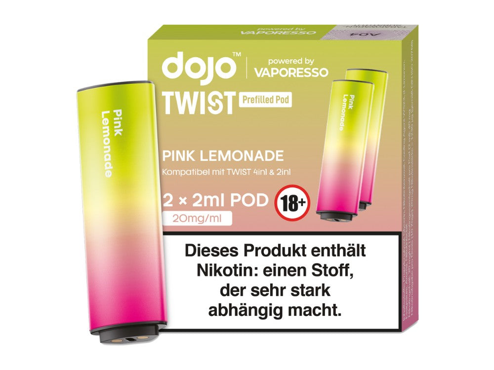 Vaporesso - Dojo - Twist Pods 20 mg/ml (2 Stück)