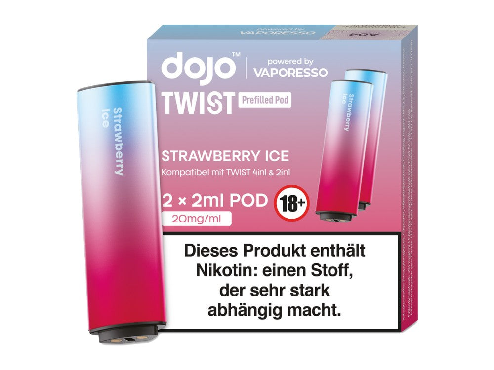 Vaporesso - Dojo - Twist Pods 20 mg/ml (2 Stück)