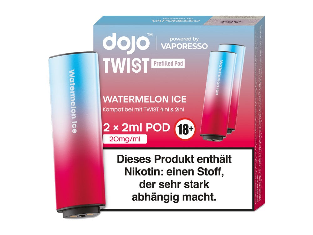 Vaporesso - Dojo - Twist Pods 20 mg/ml (2 Stück)