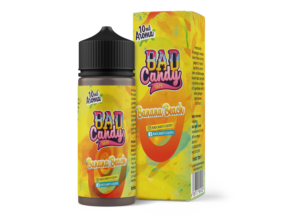 Bad Candy Liquids - Banana Beach - Longfill Aroma 10 ml - time4smoke