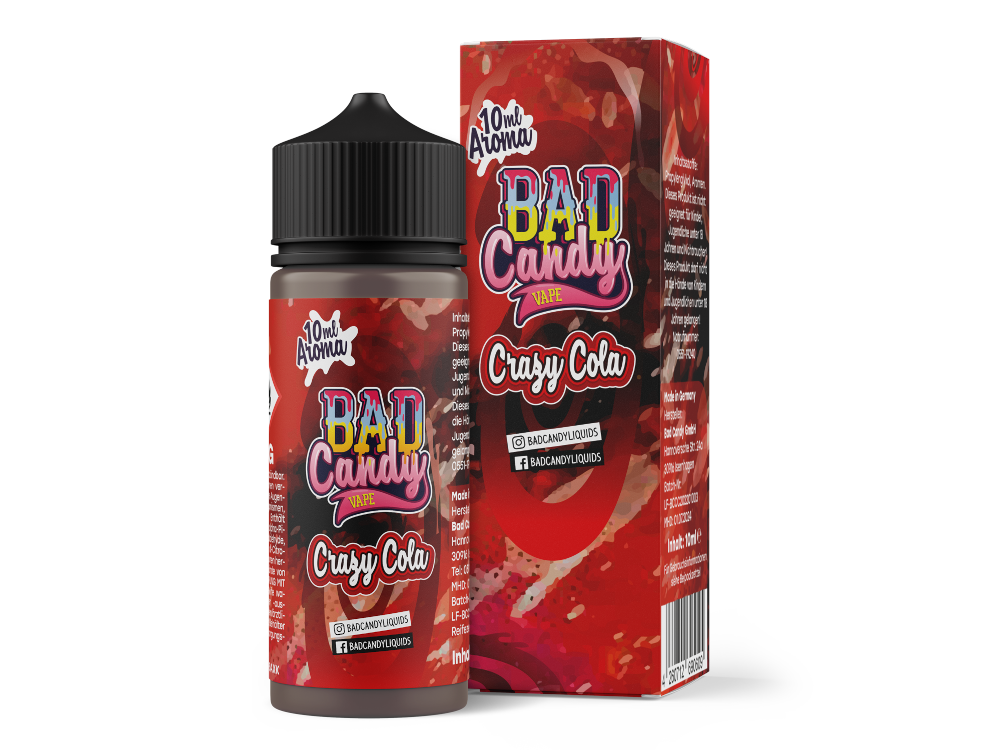 Bad Candy Liquids - Crazy Cola - Longfill Aroma 10 ml - time4smoke