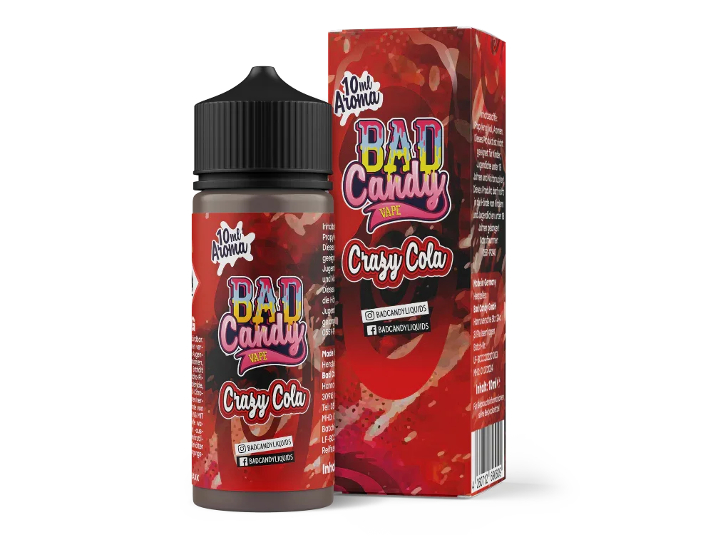Bad Candy Liquids - Crazy Cola - Longfill Aroma 10 ml - Default Title time4smoke.de
