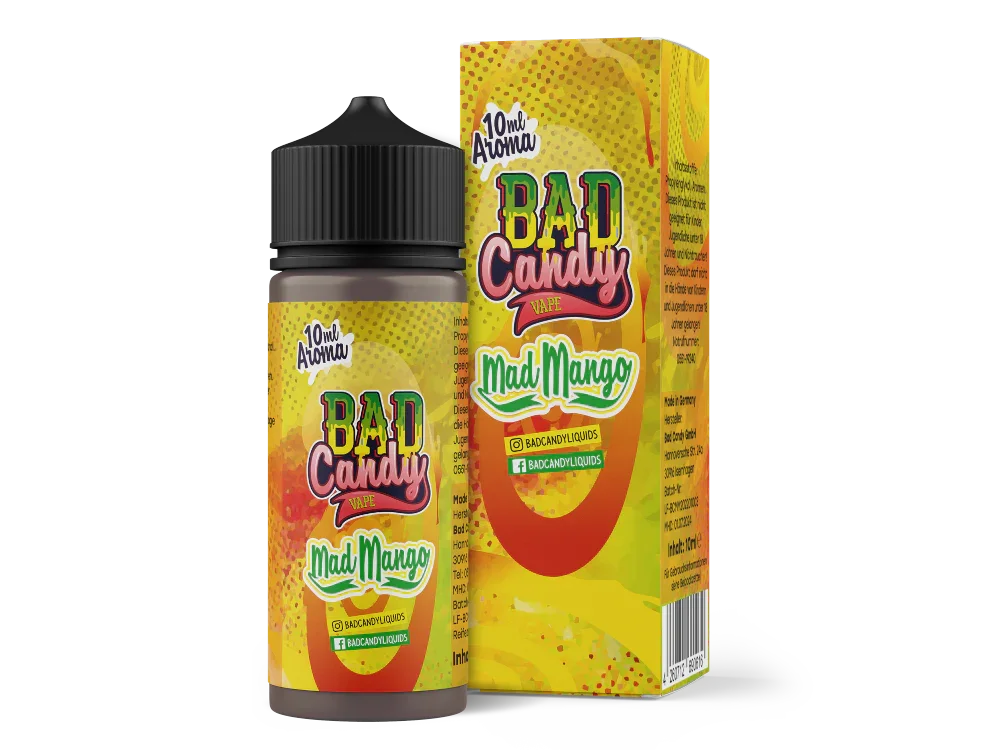 Bad Candy Liquids - Mad Mango - Longfill Aroma 10 ml - time4smoke