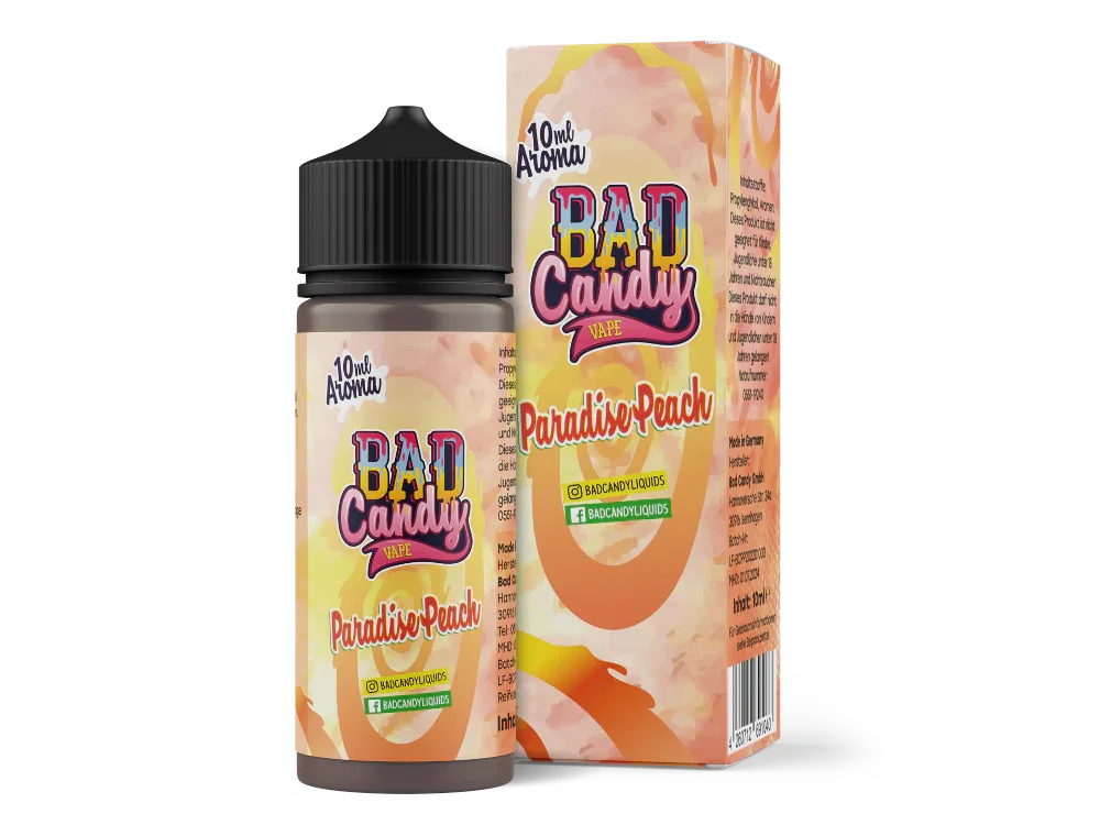 Bad Candy Liquids - Paradise Peach - Longfill Aroma 10 ml - time4smoke