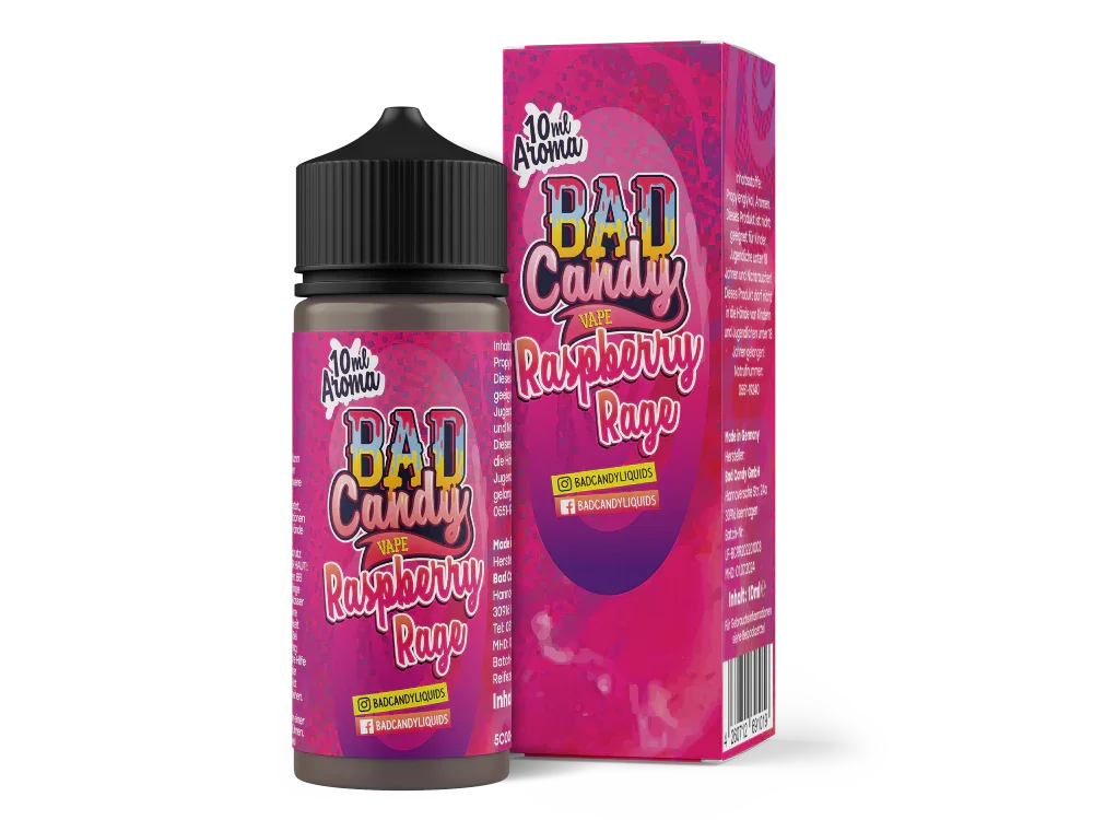 Bad Candy Liquids - Raspberry Rage - Longfill Aroma 10 ml - Default Title time4smoke.de