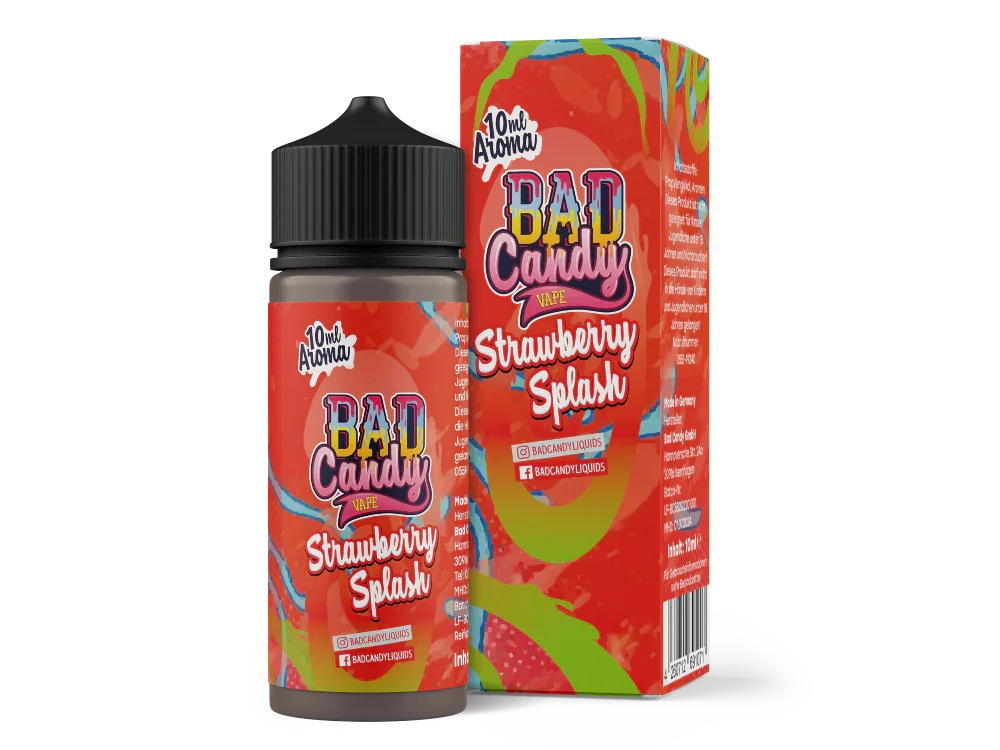 Bad Candy Liquids - Strawberry Splash - Longfill Aroma 10 ml - time4smoke