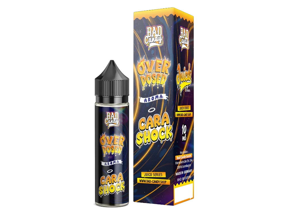 Bad Candy Liquids - Juicd - Cara Shock - Longfill Aroma 10 ml - Cara Shock / 1er Packung time4smoke.de