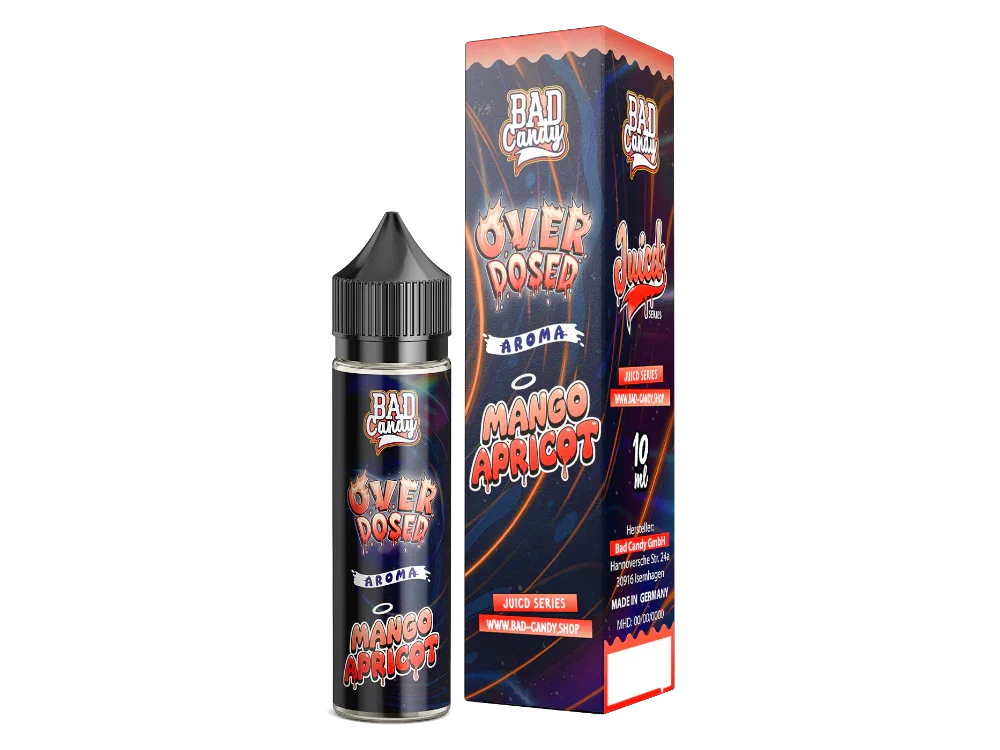 Bad Candy Liquids - Juicd - Mango Apricot - Longfill Aroma 10 ml - Mango Apricot / 1er Packung time4smoke.de