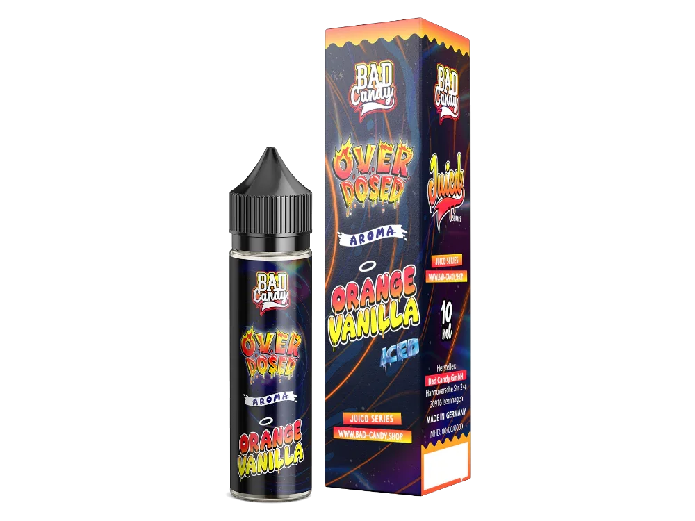 Bad Candy Liquids - Juicd - Orange Vanilla - Longfill Aroma 10 ml - Orange Vanilla / 1er Packung time4smoke.de