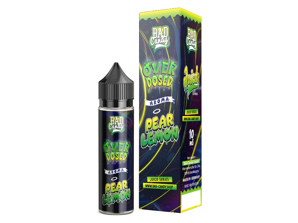 Bad Candy Liquids - Juicd - Pear Lemon - Longfill Aroma 10 ml - Pear Lemon / 1er Packung time4smoke.de
