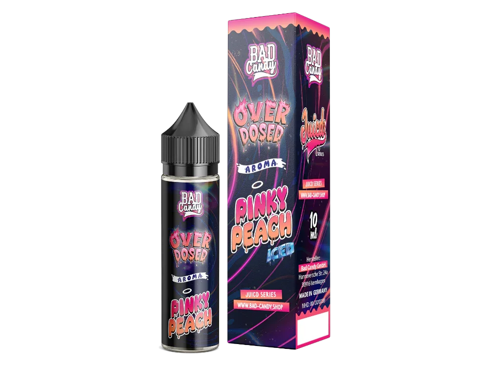 Bad Candy Liquids - Juicd - Pinky Peach - Longfill Aroma 10 ml - Pinky Peach / 1er Packung time4smoke.de