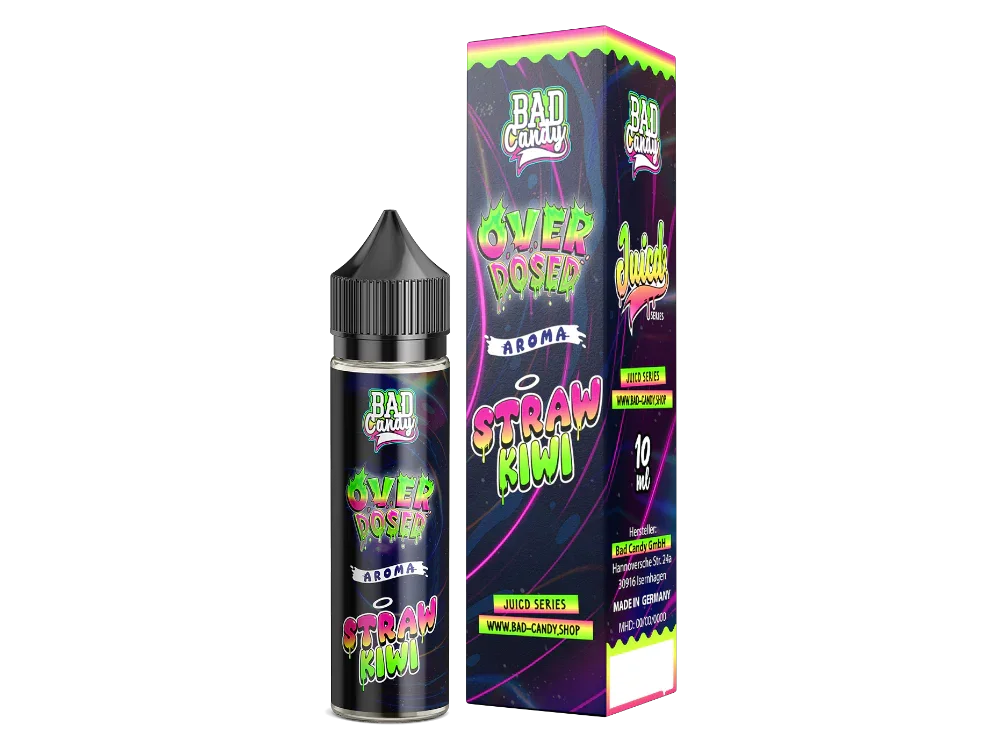 Bad Candy Liquids - Juicd - Straw Kiwi - Longfill Aroma 10 ml - Straw Kiwi / 1er Packung time4smoke.de