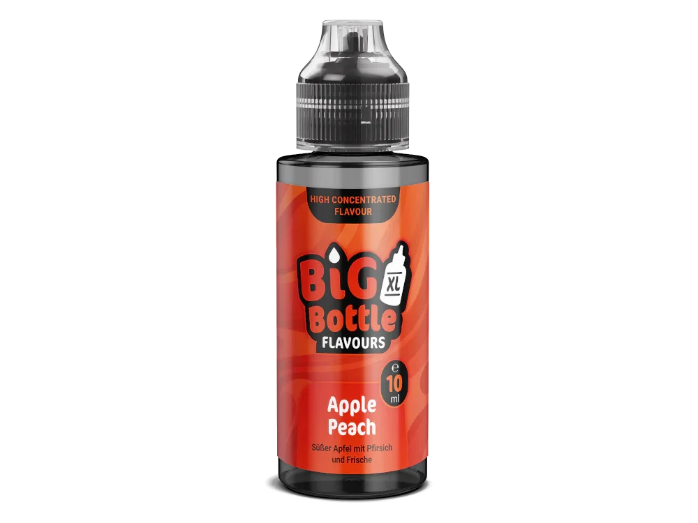 Big Bottle - Apple Peach - Longfill Aroma 10 ml - Apple Peach / 1er Packung time4smoke.de