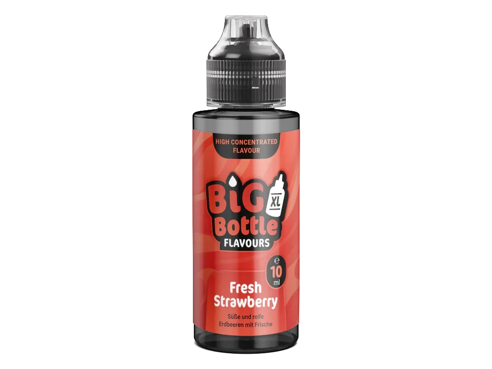 Big Bottle - Fresh Strawberry - Longfill Aroma 10 ml - Default Title time4smoke.de