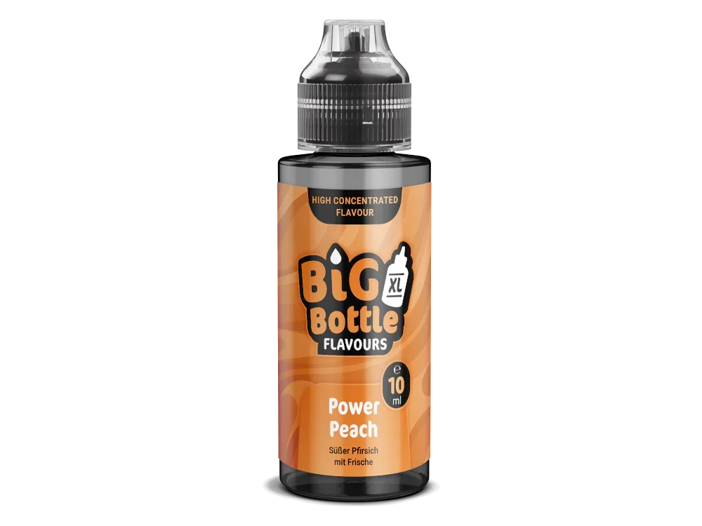 Big Bottle - Power Peach - Longfill Aroma 10 ml - Power Peach / 1er Packung time4smoke.de