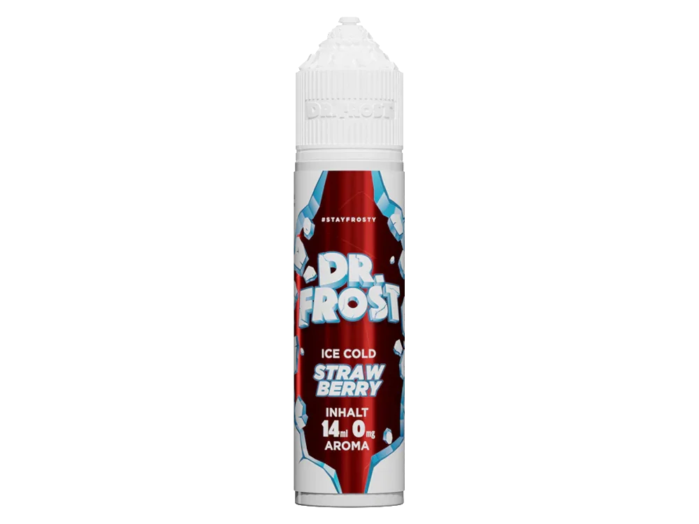 Dr. Frost - Ice Cold - Strawberry - Longfill Aroma 14 ml - Default Title time4smoke.de