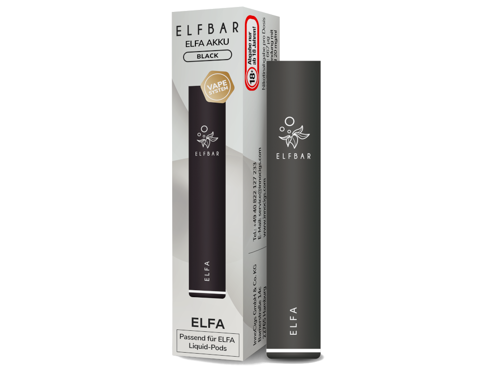 elfbar elfa akkulaufzeit Akku – 500 mAh, USB-C, 600 Züge, MTL elf bar elfa akku Elf Bar 600/800/1500 Disposable hardware-info E-liquid flavor:Honeydew Mix
