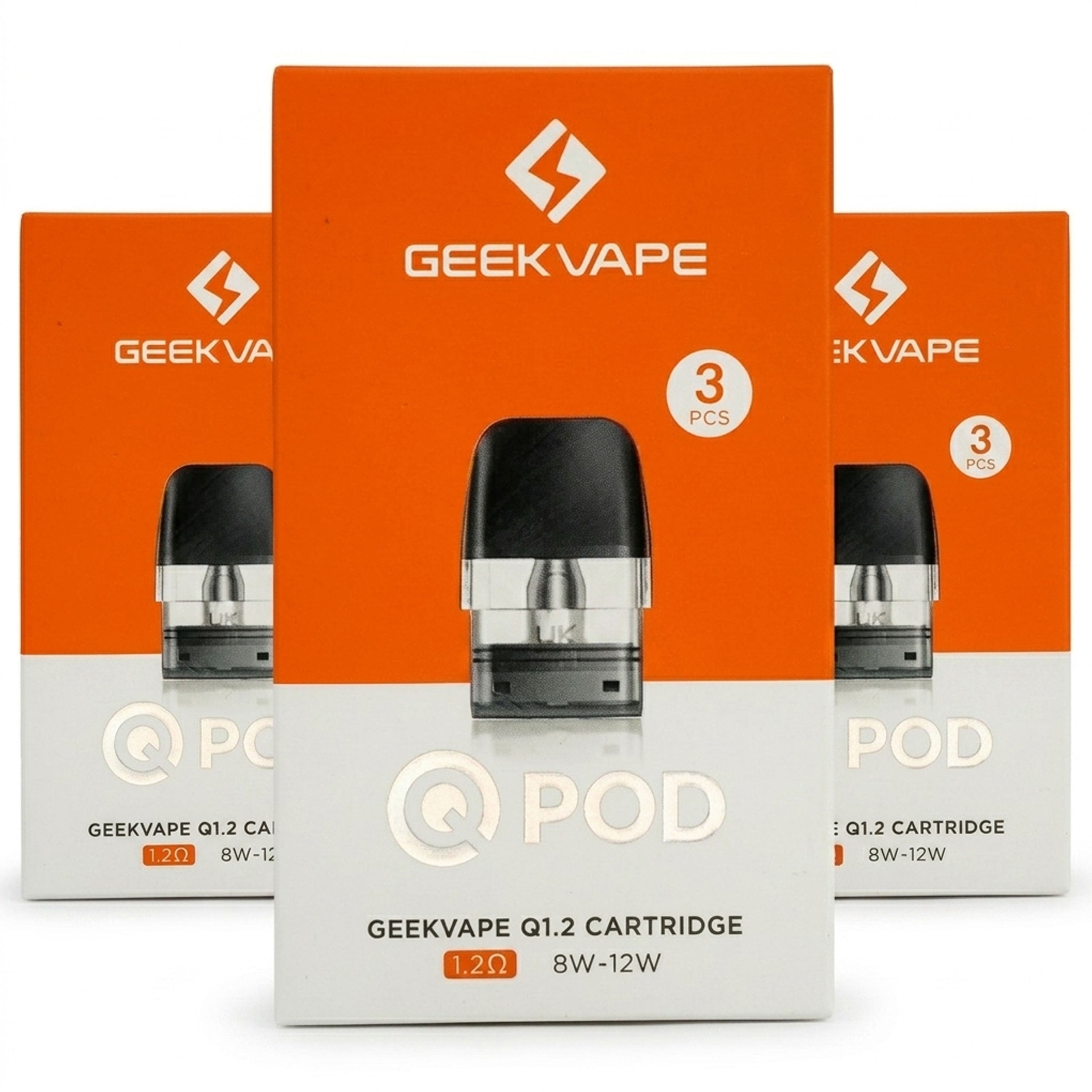 3 x 3 GeekVape - Q Pod / Pods (2 ml) 0,60-0,80-1,20 Ohm