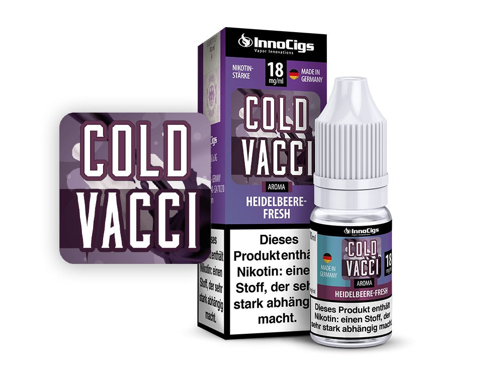 InnoCigs - Cold Vacci - Heidelbeere Fresh - Liquid