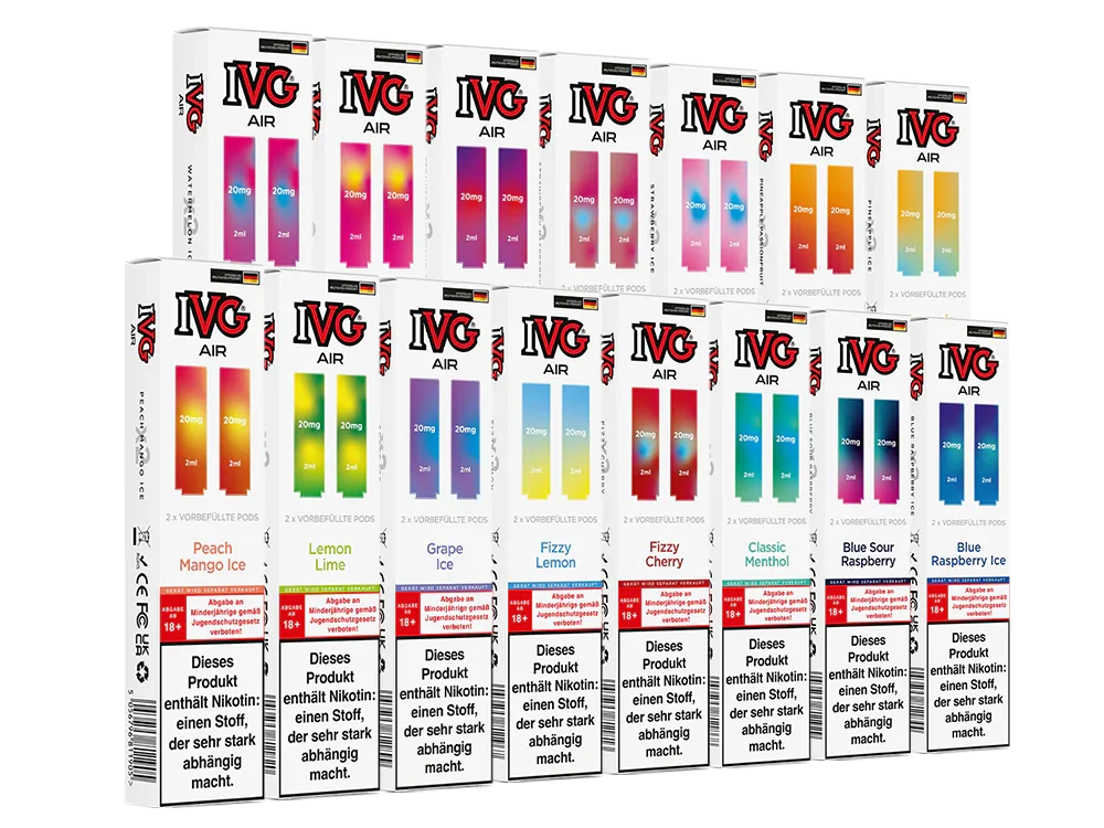 IVG - AIR Pod (2 x 2 ml) 20 mg/ml IVG - AIR Pod (2 x 2 ml) 20 mg/ml