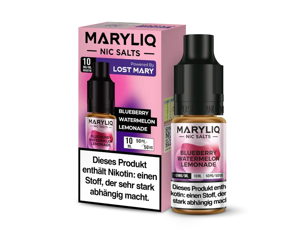 MARYLIQ - Blueberry Watermelon Lemonade - Nikotinsalz Liquid - 10 mg/ml time4smoke.de