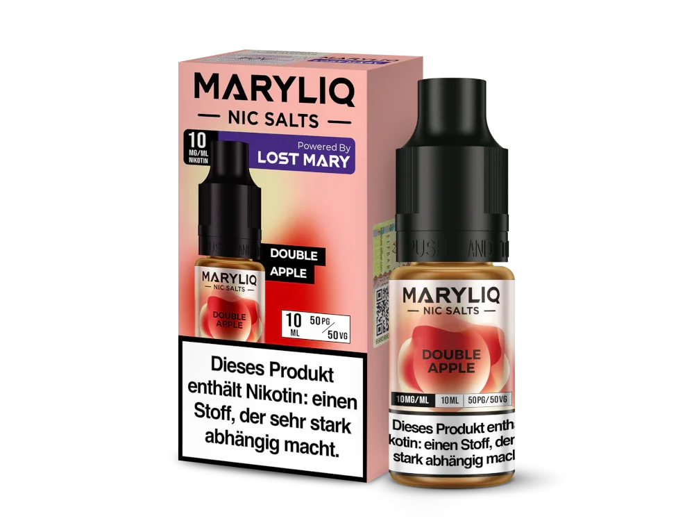 MARYLIQ - Double Apple - Nikotinsalz Liquid - 10 mg/ml time4smoke.de
