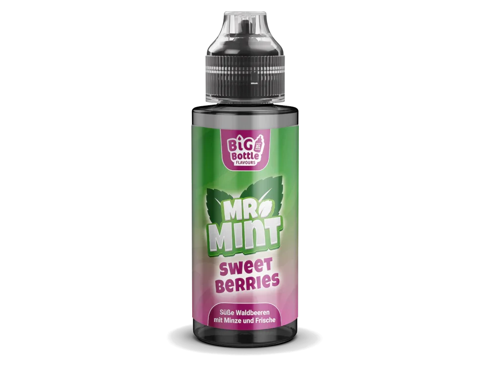 Mr. Mint by Big Bottle - Sweet Berries - Longfill Aroma 10 ml - Sweet Berries / 1er Packung time4smoke.de