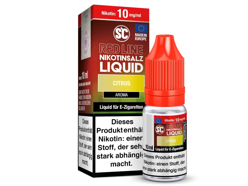SC - Red Line - Citrus - Nikotinsalz Liquid
