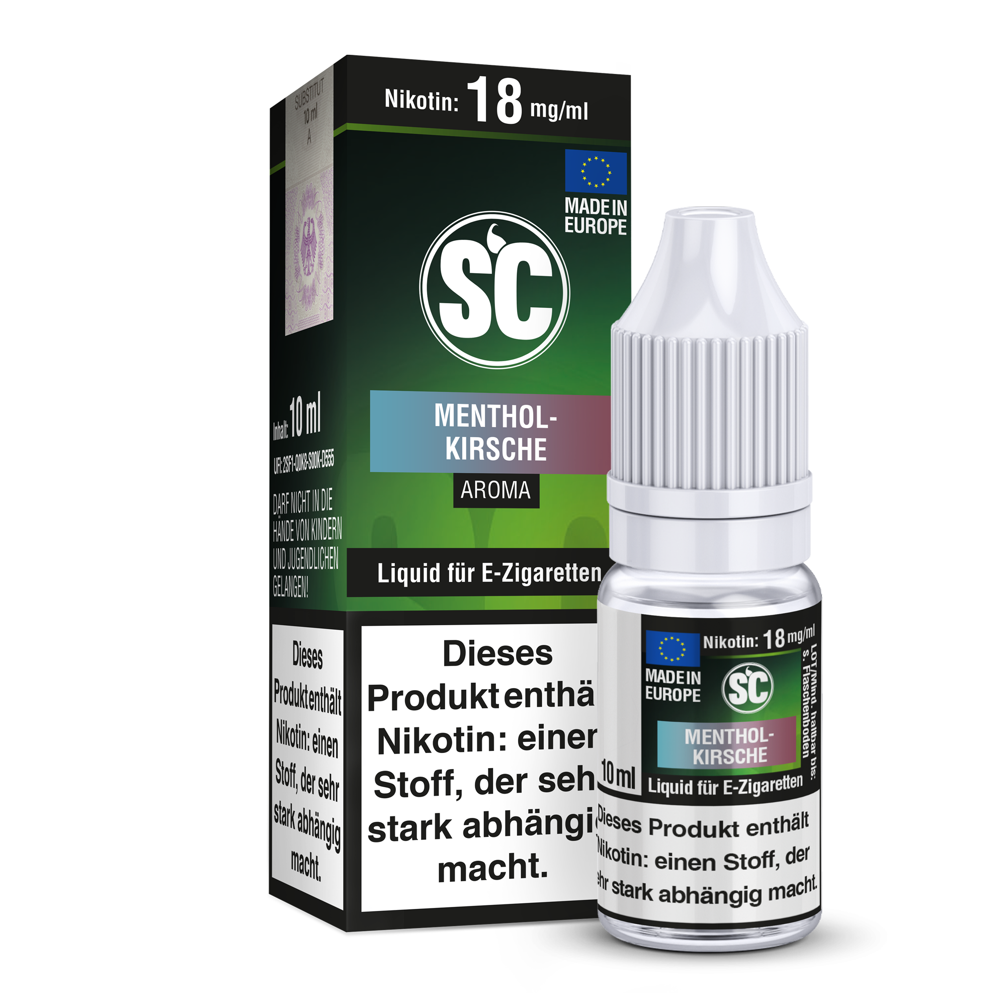 SC - Menthol-Kirsche - Liquid