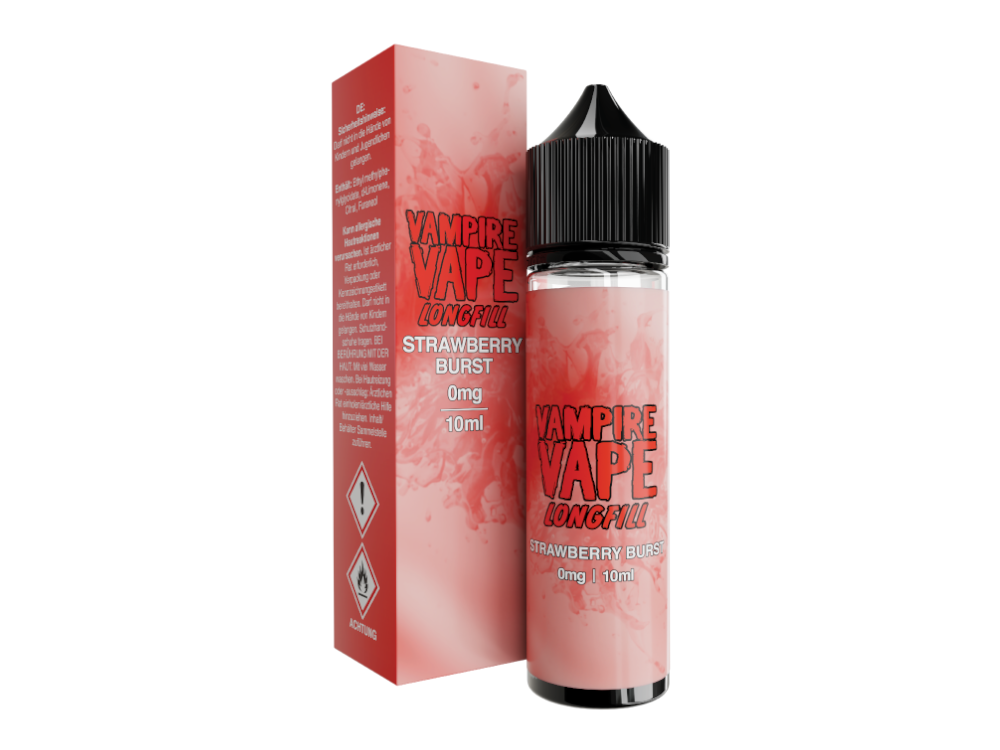 Vampire Vape - Strawberry Burst - Longfill Aroma 10 ml