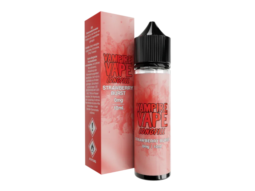 Vampire Vape - Strawberry Burst - Longfill Aroma 10 ml - Strawberry Burst / 1er Packung time4smoke.de