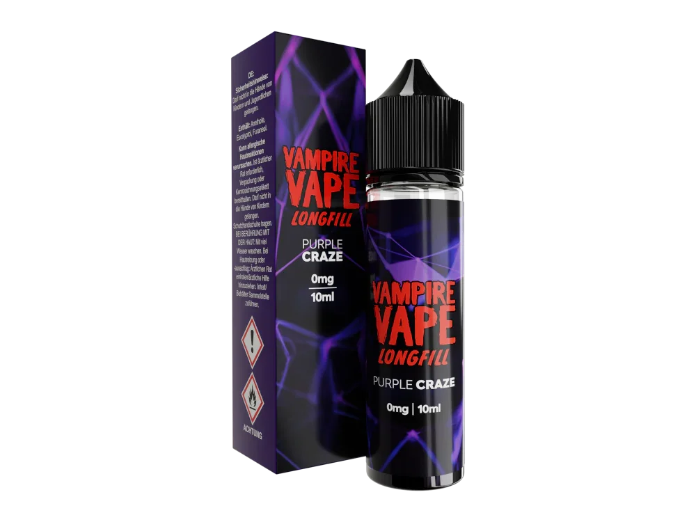 Vampire Vape - Purple Craze - Longfill Aroma 10 ml - Purple Craze / 1er Packung time4smoke.de