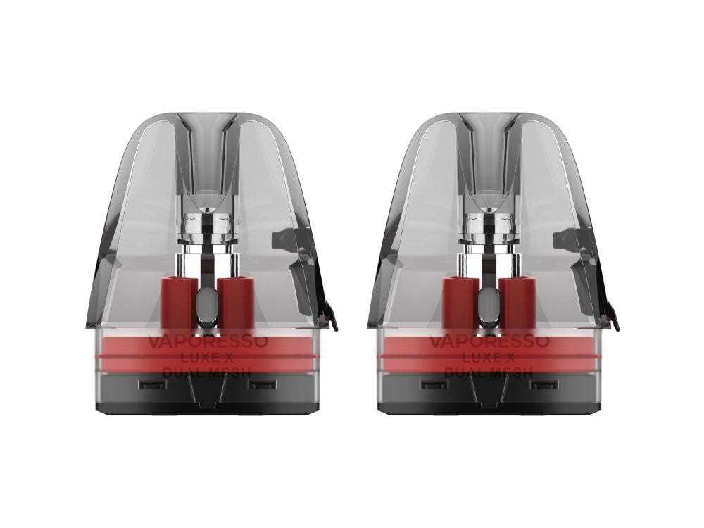 Vaporesso - LUXE X Dual Mesh Pods | 5 ml | 0,4/0,6 Ohm (2 Stck pro Pa Vaporesso - LUXE X Dual Mesh Pods | 5 ml | 0,4/0,6 Ohm (2 Stck pro Pa