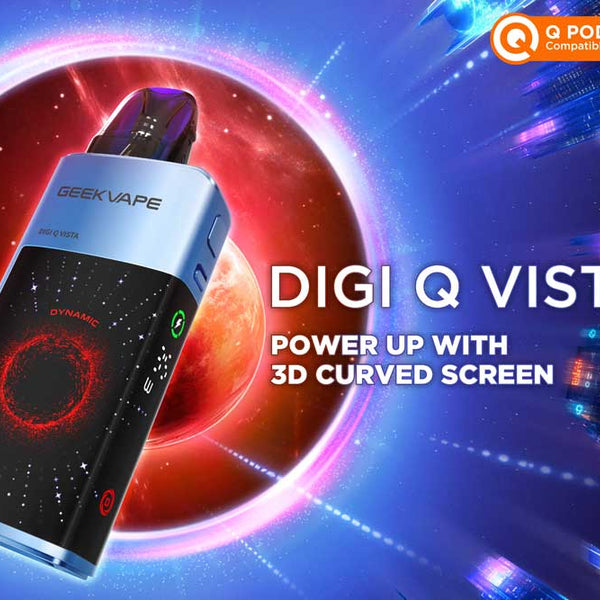 geekvape digi q vista vape kit GeekVape Digi Q Vista Pod Kit – 1600mAh, 35W, 3ml, 0.6Ω / 0.8Ω Coils-  shareAvape