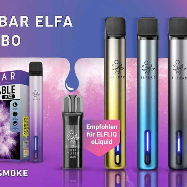 elfbar turbo schmeckt verbrannt ELFBAR ELFA TURBO REFILLABLE POD ( 0,8 Ohm ) main image 0
