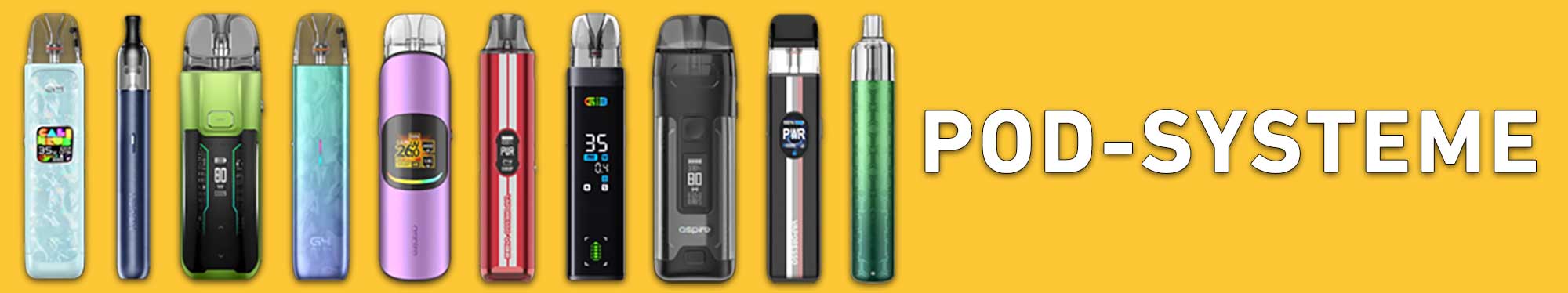 E-Zigaretten - Pod-Systeme