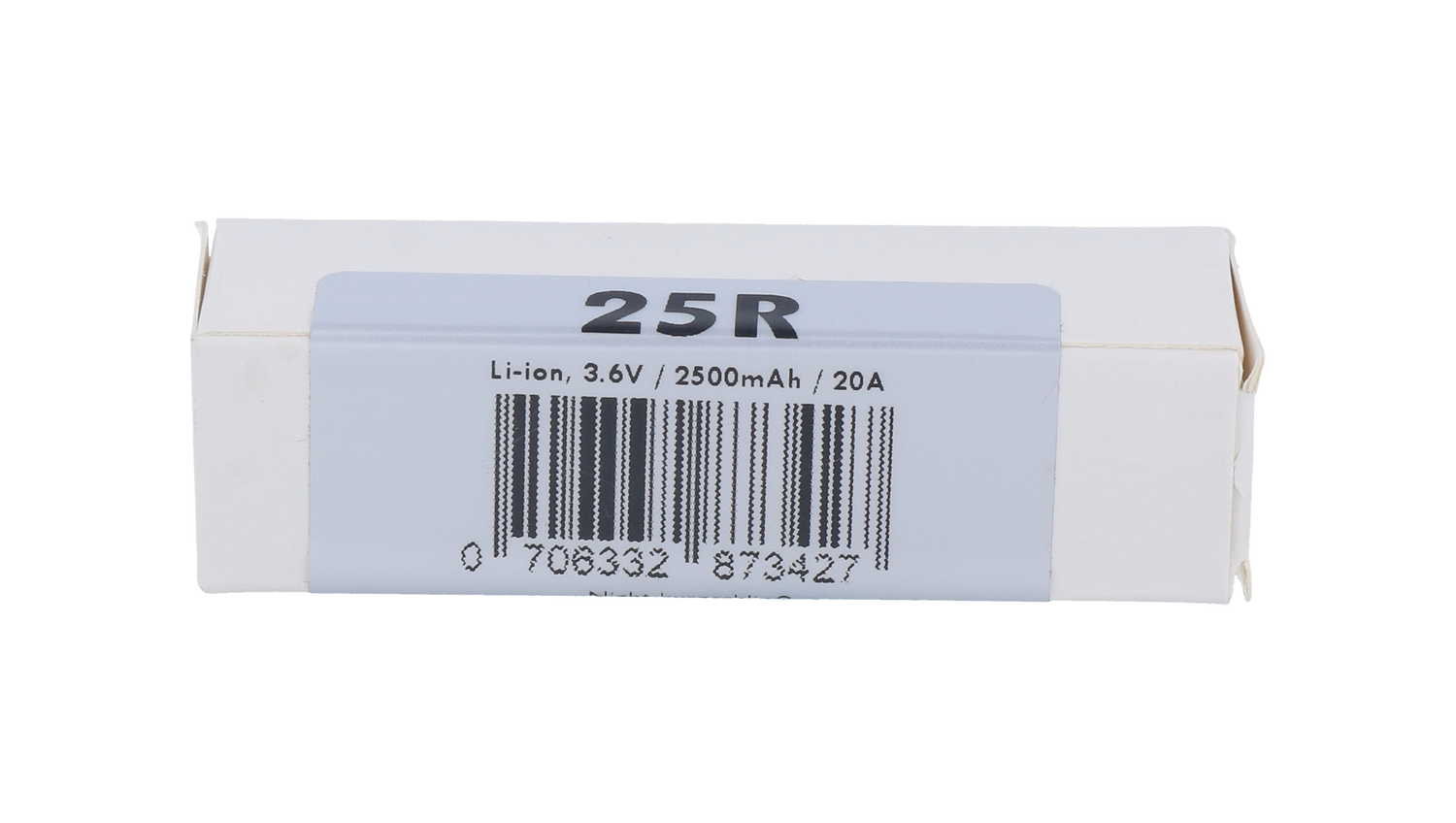 Samsung - 25R (2500 mAh) 20 A - 18650 Akku