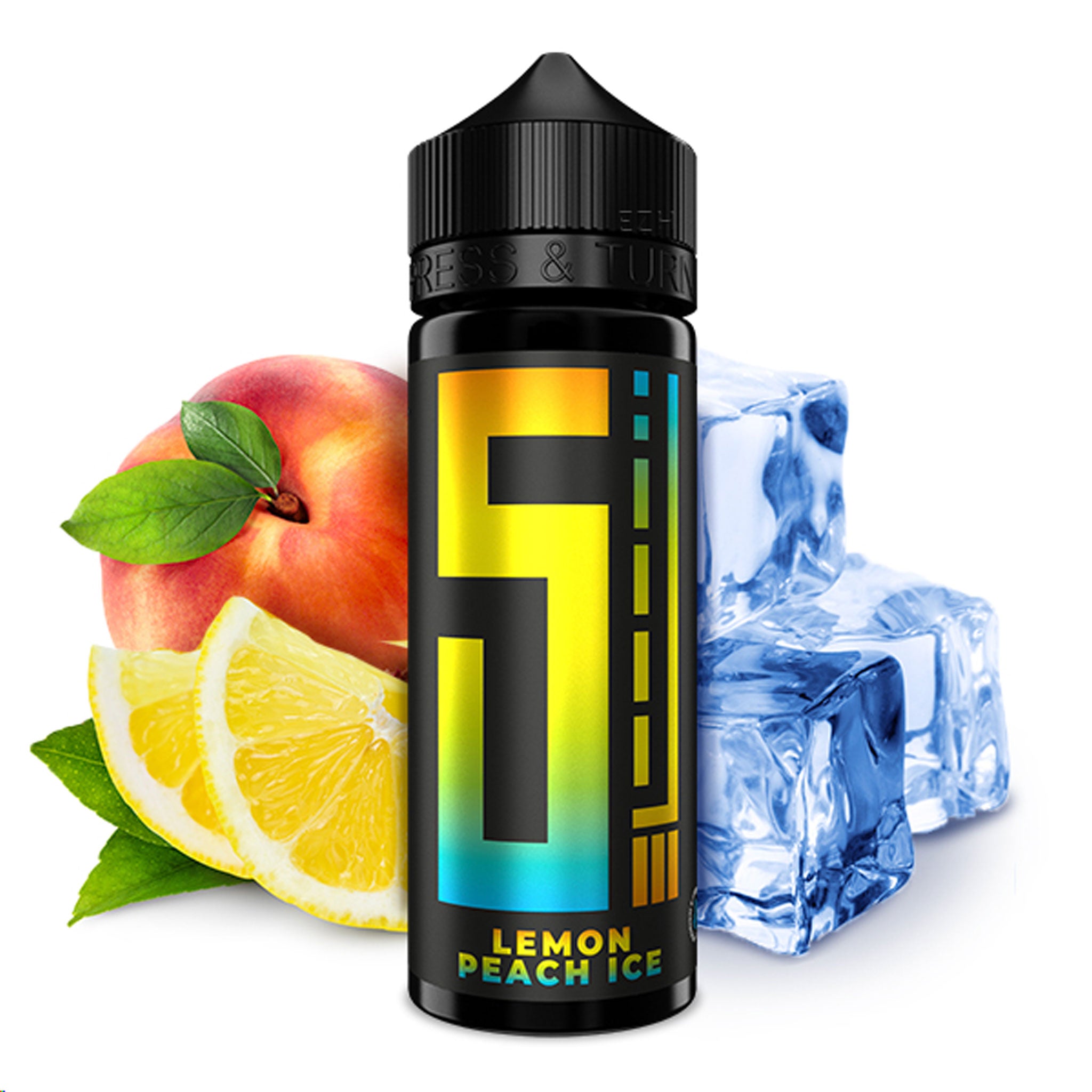 5EL - Lemon Peach on Ice - Longfill Aroma 10 ml