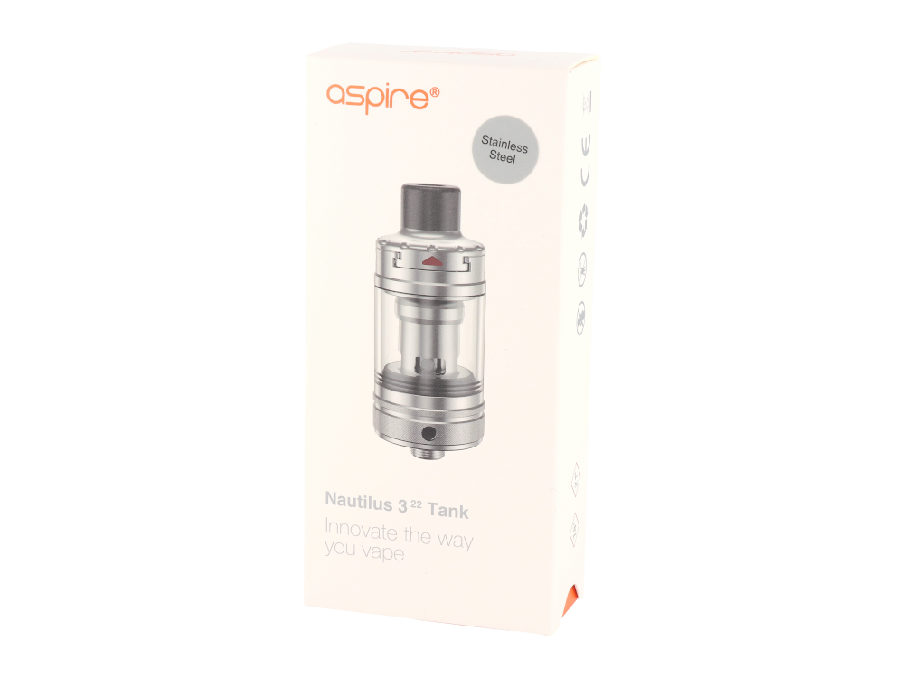 Aspire - Nautilus 3 - 22 mm (3 ml) Tank-Verdampfer