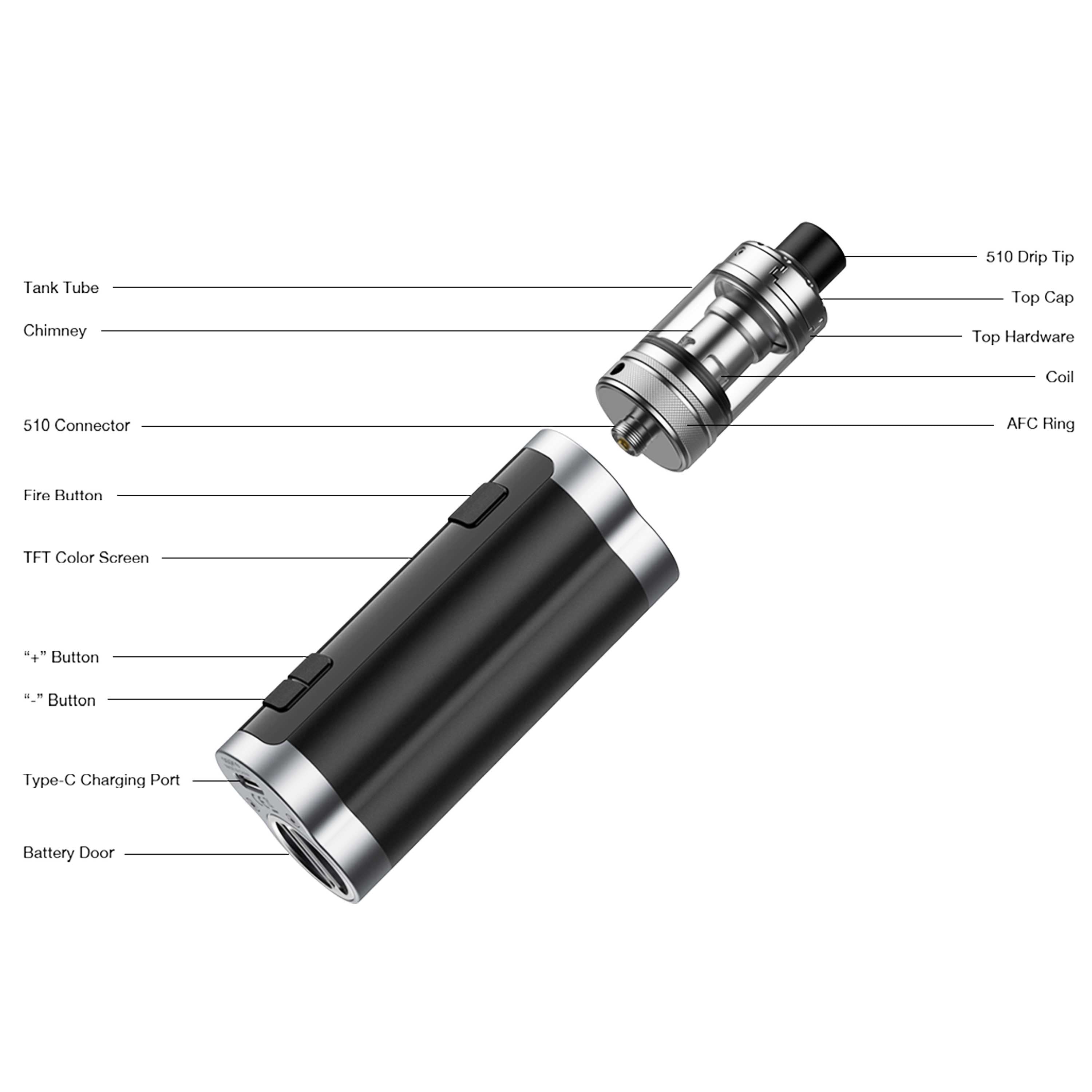 Aspire - Zelos X Kit (3 ml) E-Zigarette