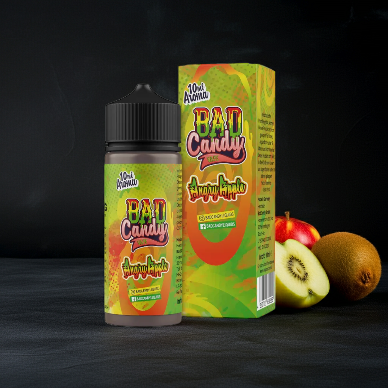 Bad Candy Liquids - Angry Apple - Longfill Aroma 10 ml