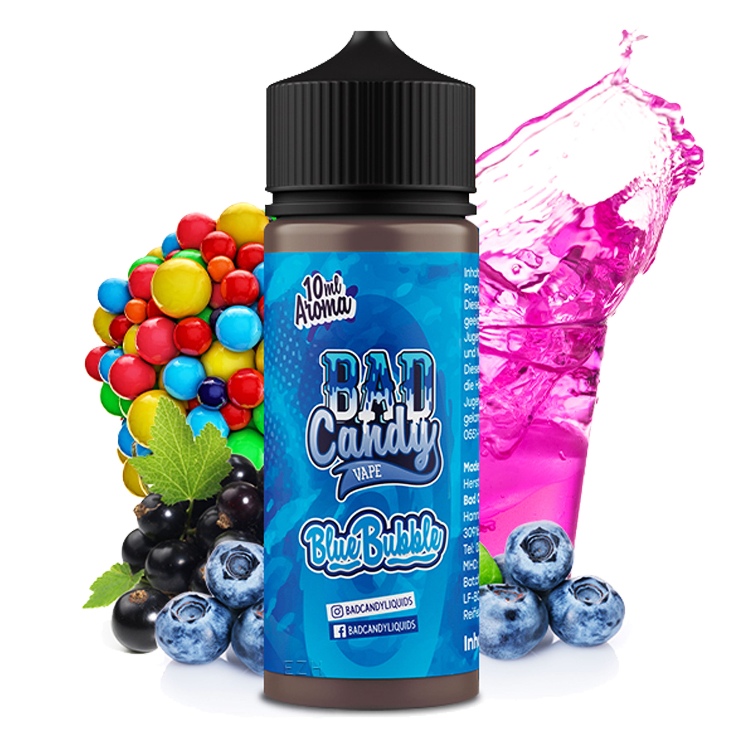 Bad Candy Liquids - Blue Bubble - Longfill Aroma 10 ml
