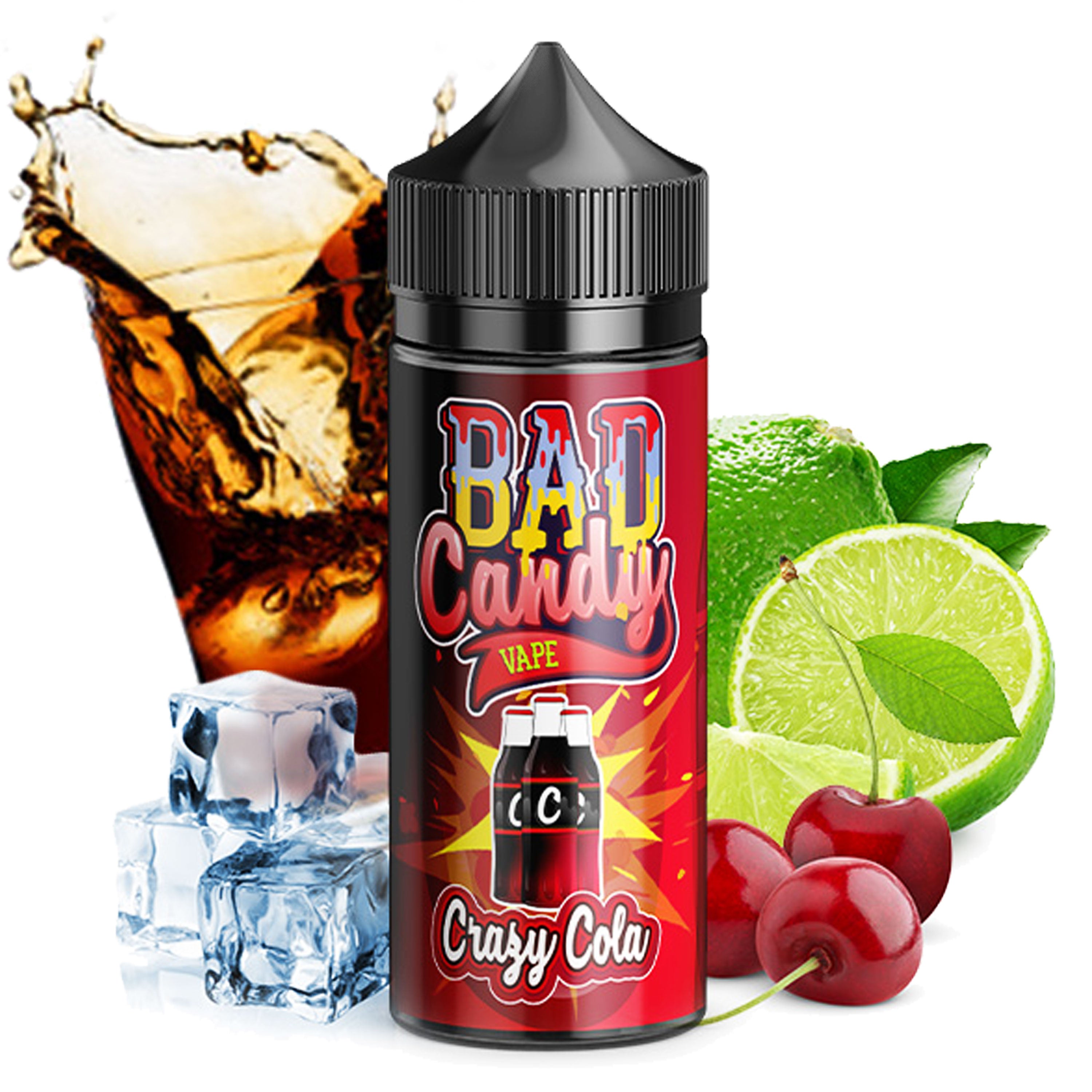Bad Candy Liquids - Crazy Cola (10 ml in 120 ml LF) - Longfill-Aroma