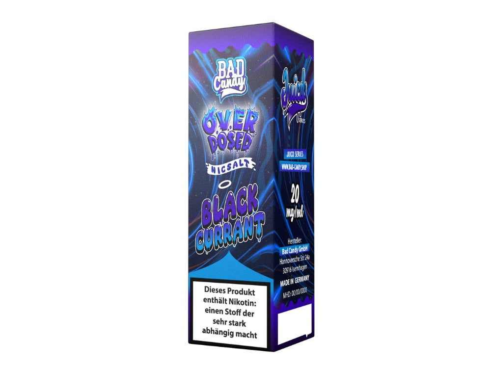 Bad Candy Liquids - Juicd - Blackcurrant - Nikotinsalz Liquid