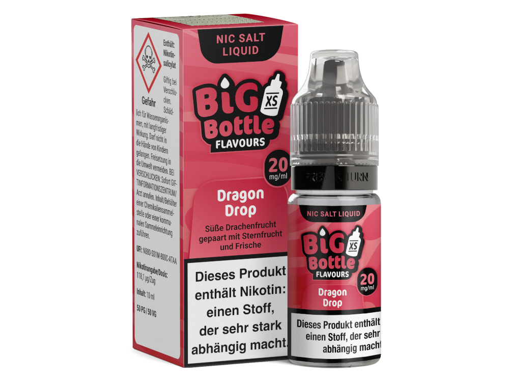 Big Bottle - Dragon Drop - Nikotinsalz Liquid - time4smoke