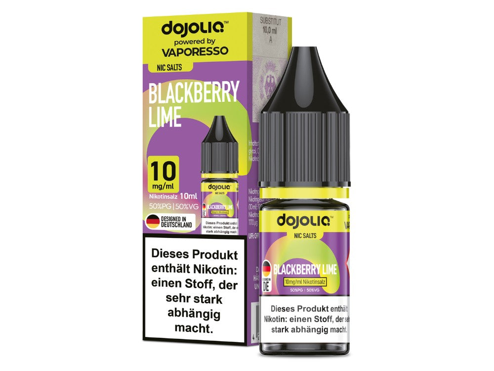 Dojoliq - Blackberry Lime - Nikotinsalz Liquid